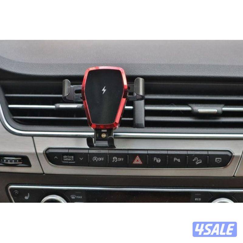 شاحن سيارة لاسلكي من كيوي - حوامل للسيارة / أحمر2