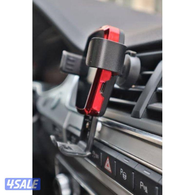 شاحن سيارة لاسلكي من كيوي - حوامل للسيارة / أحمر4