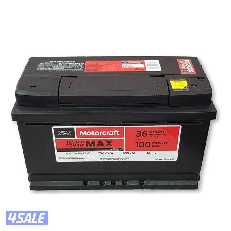 بطارية السيارة موتوركرافت BXT-94RH7-730 (DIN80)0