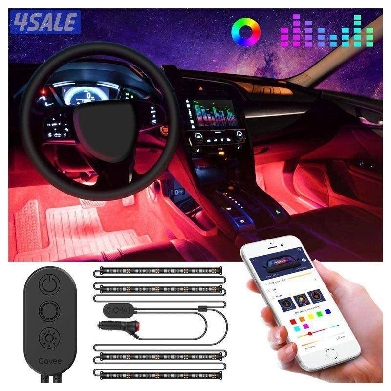 شريط إضاءة LED للسيارة داخلي - LED / متعدد الألوان DIY0