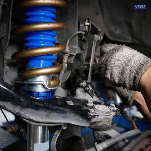 ضوضاء مع تعليق السيارة والتوجيه0