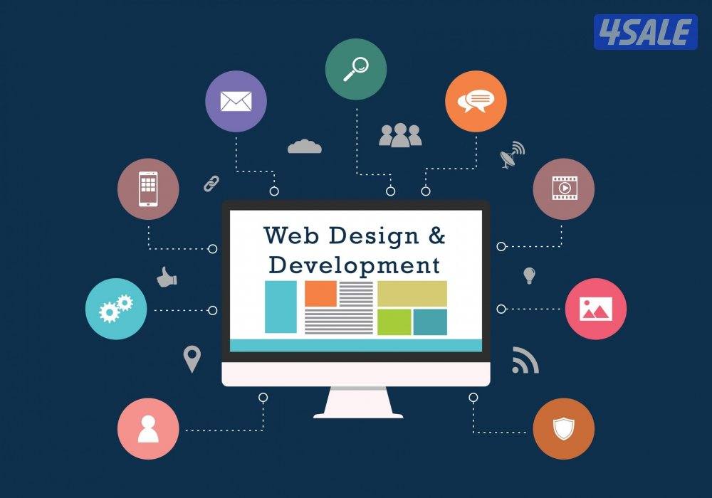 تصميم مواقع وجرافيك ولوقوهات وتطبيقات موبايل0