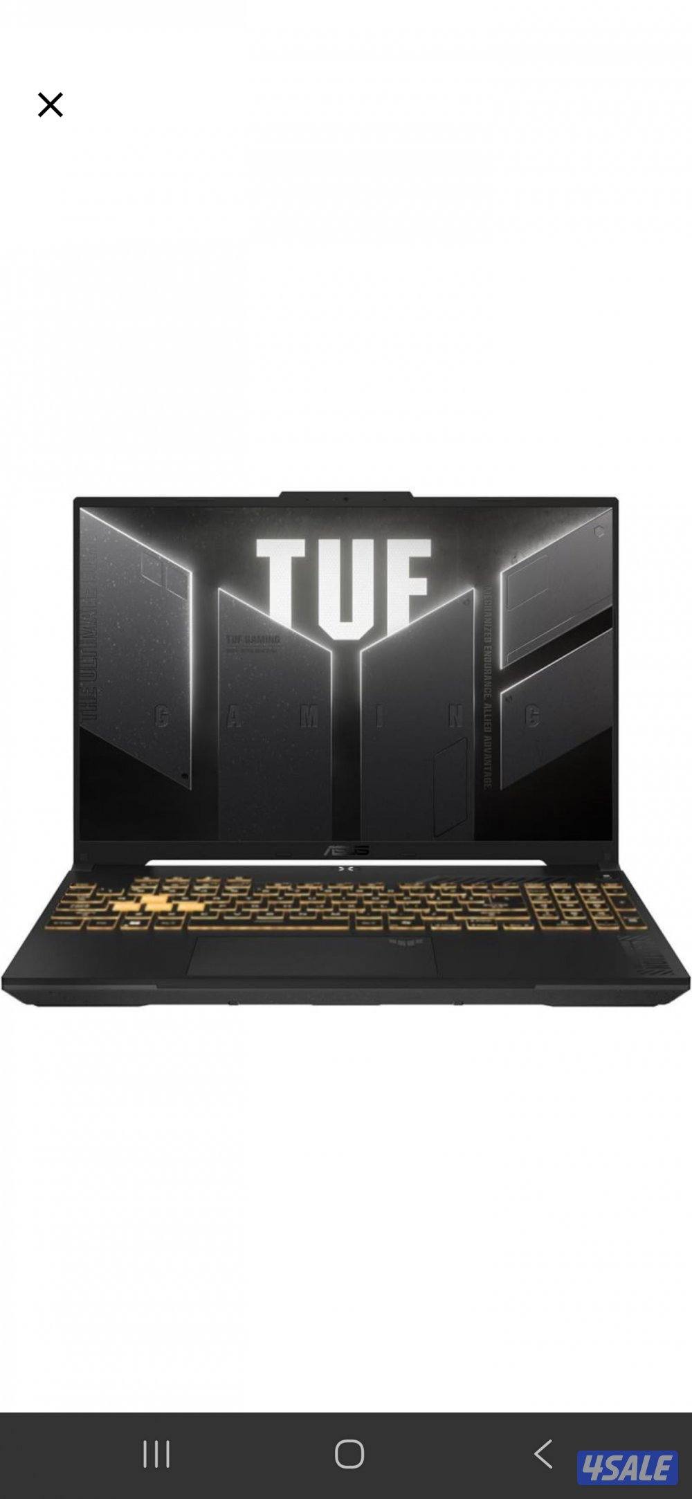 لابتوب قيمينق ايسوس تاف مستعمل نظيف جدا0