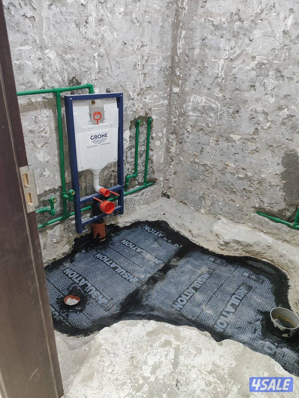 ابو يوسف لشغل صحى وسيراميك  الصبغ  الميكروسمنت  واعمال البناء والتكسير11