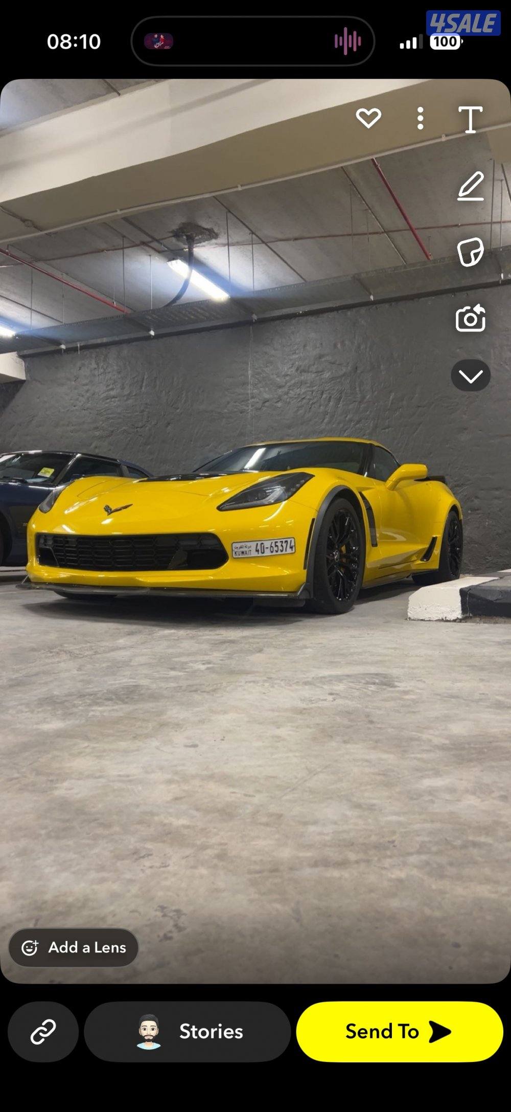 للبيع كورفت zo6 2015 ستووووك0