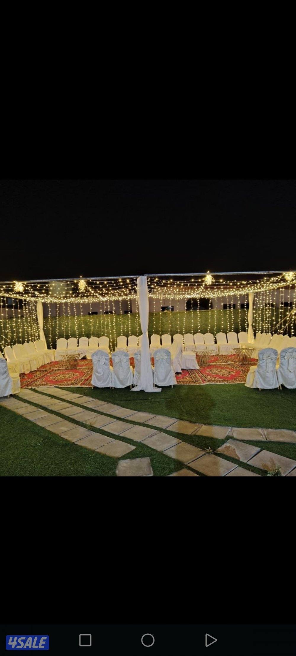 تأجير طولات وكرسي وخيم تسكيره وزينه وبنشات1