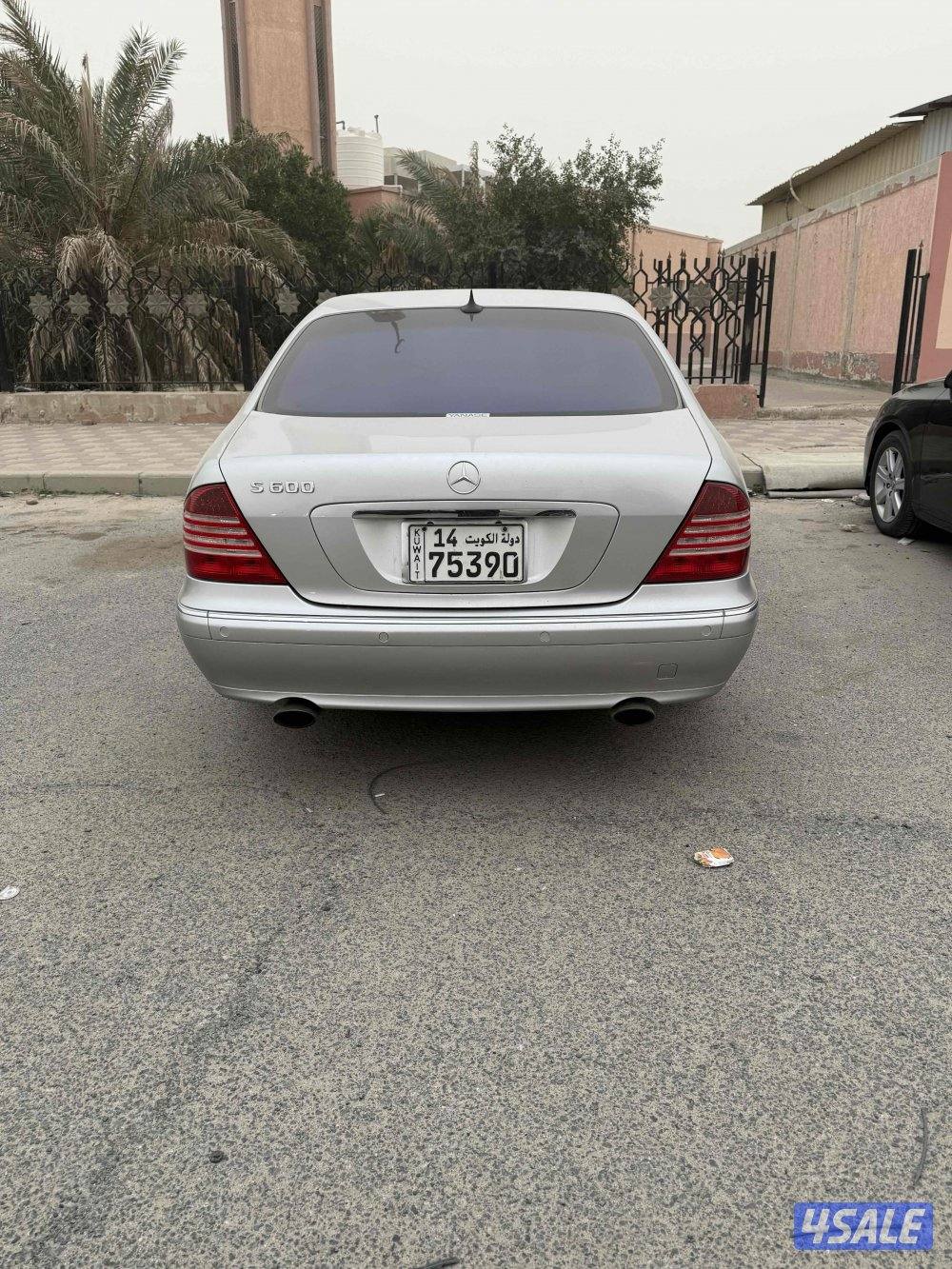 مرسيدس ٢٠٠٢ s600 ١٢ سلندر شرط الفحص2