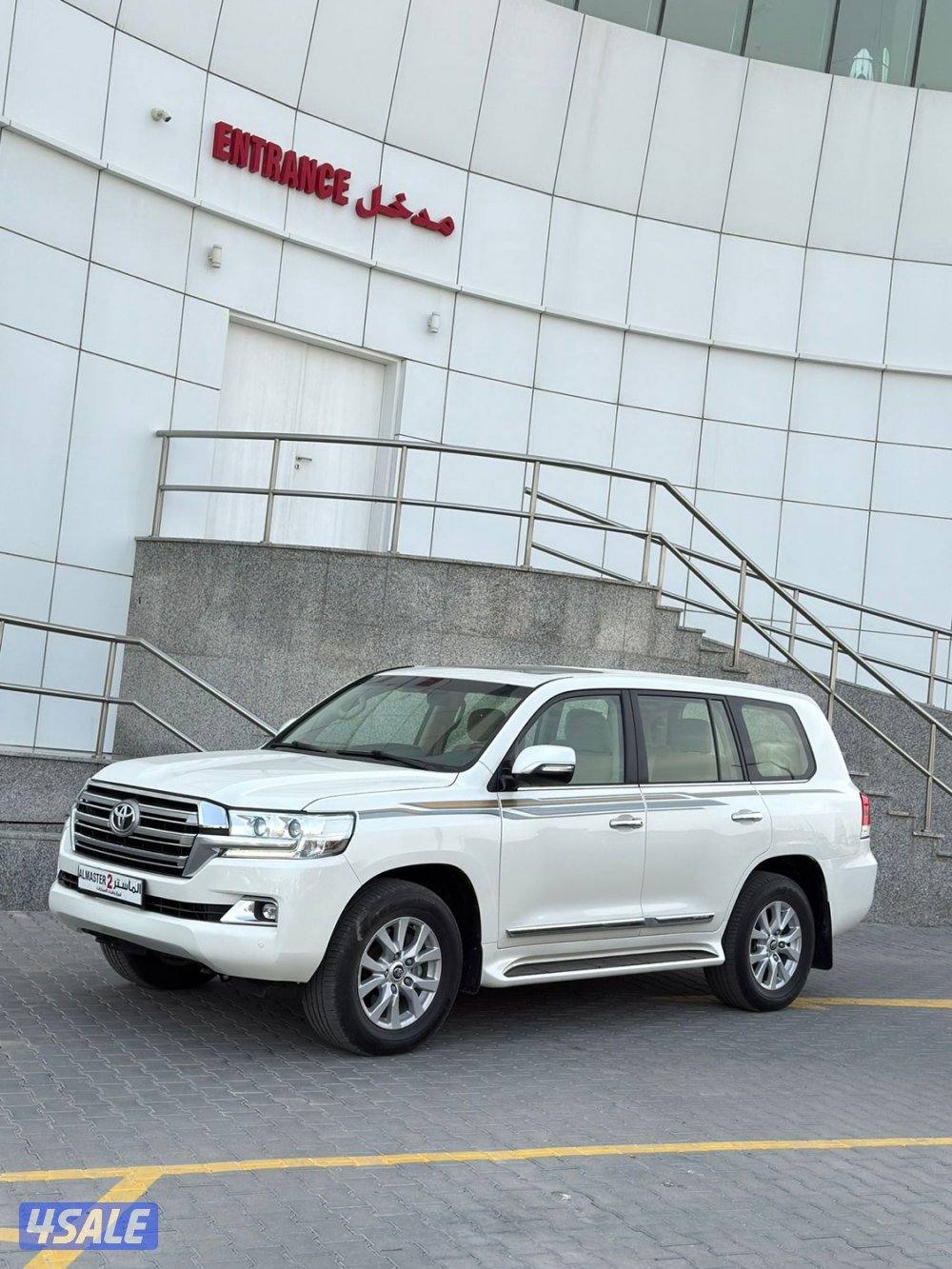 لاند كروز VXR صبغ الوكاله شرط الفحص وارد الخليج0