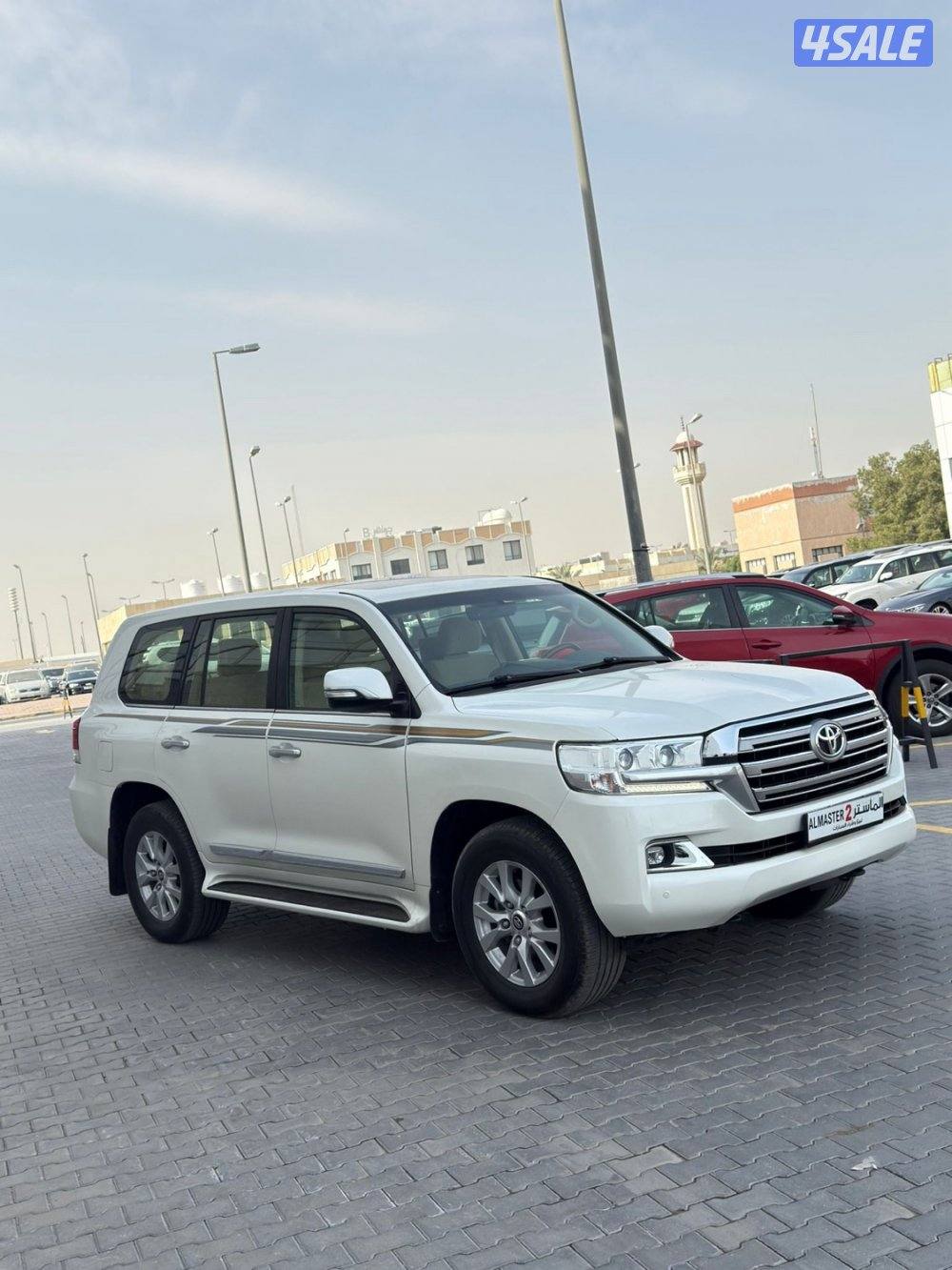 لاند كروز VXR صبغ الوكاله شرط الفحص وارد الخليج1