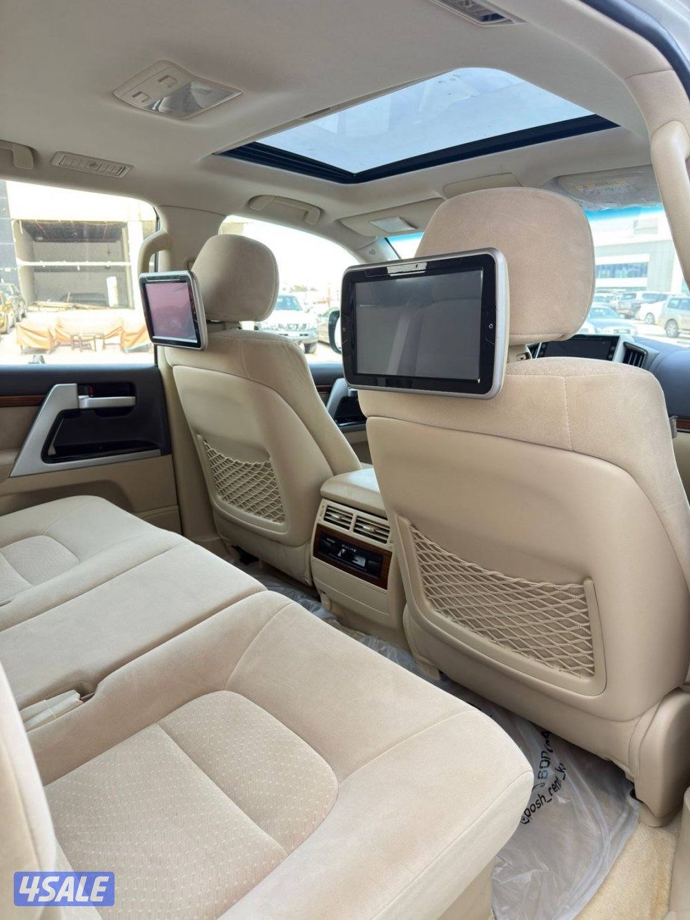 لاند كروز VXR صبغ الوكاله شرط الفحص وارد الخليج10