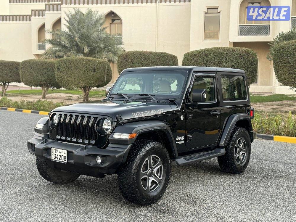 جيب رانجلر سبورت موديل 2020 صبغ الوكاله بحاله الوكاله0