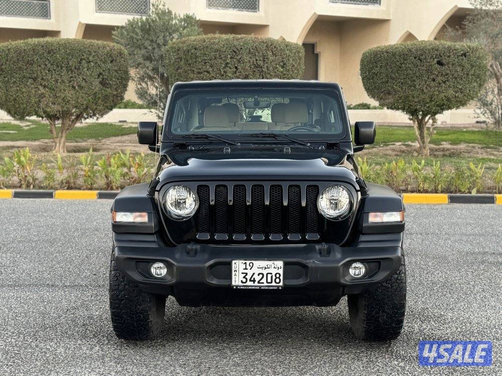 جيب رانجلر سبورت موديل 2020 صبغ الوكاله بحاله الوكاله2