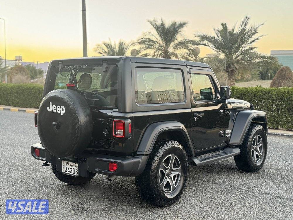 جيب رانجلر سبورت موديل 2020 صبغ الوكاله بحاله الوكاله3