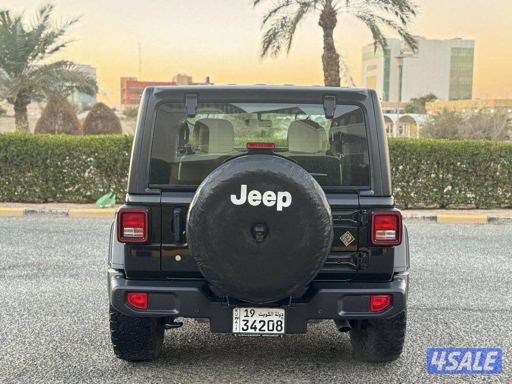 جيب رانجلر سبورت موديل 2020 صبغ الوكاله بحاله الوكاله6