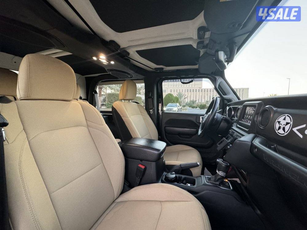 جيب رانجلر سبورت موديل 2020 صبغ الوكاله بحاله الوكاله9