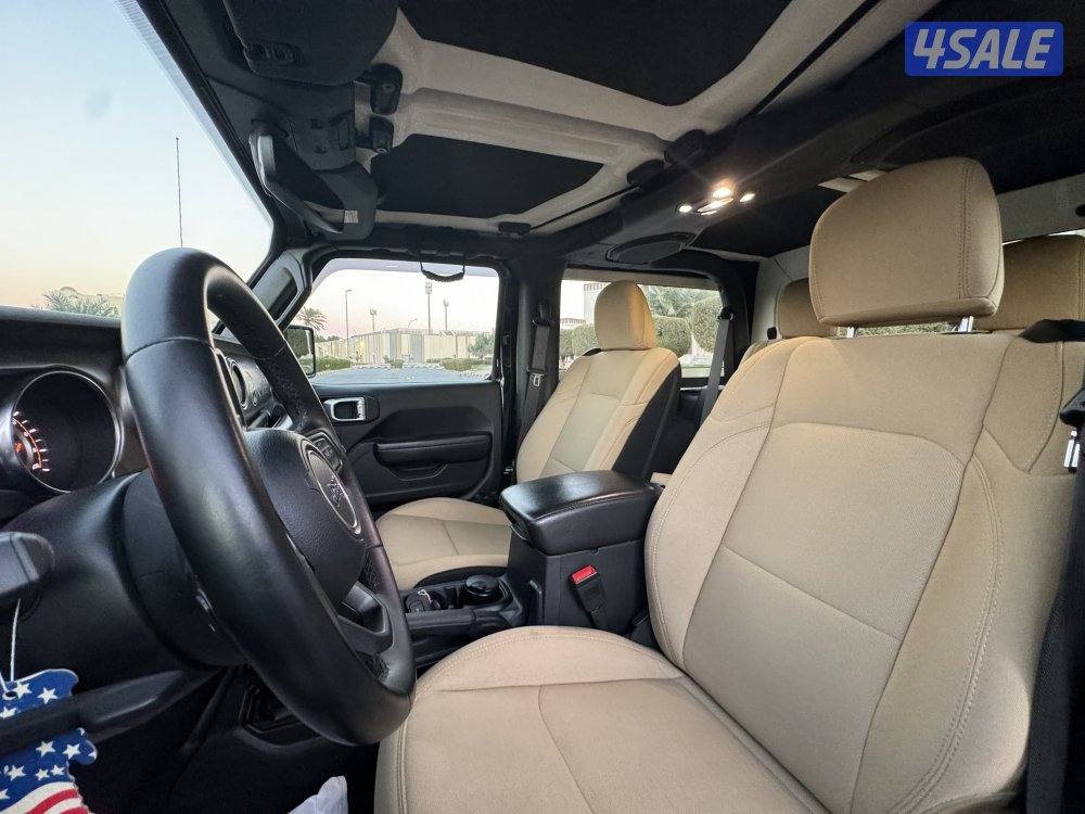 جيب رانجلر سبورت موديل 2020 صبغ الوكاله بحاله الوكاله10