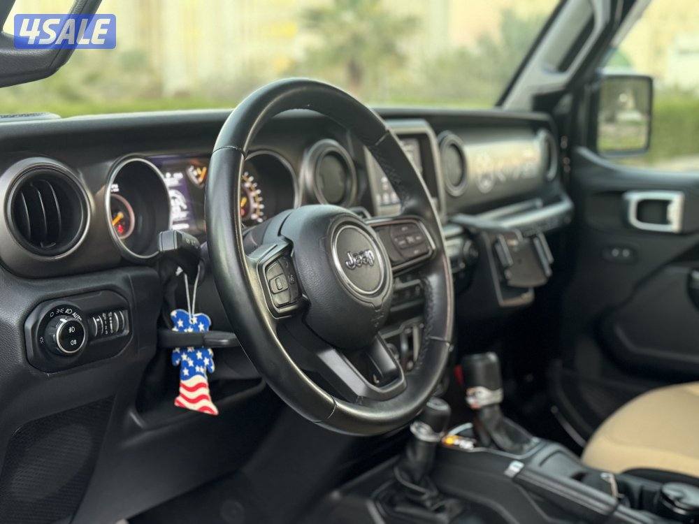 جيب رانجلر سبورت موديل 2020 صبغ الوكاله بحاله الوكاله12