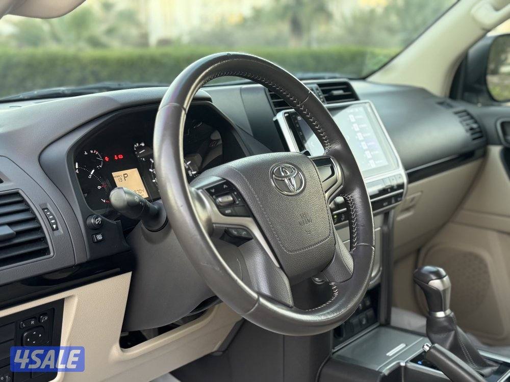 برادو TXL V6 موديل 2019 بحاله الوكاله شرط الفحص13