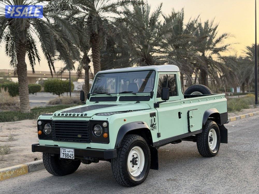 ___ موديل 1996 __ Land Rover Defender  نقبل التثمين وبدل 110 Pick Up0