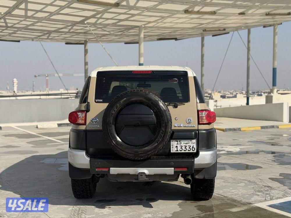 تويوتا FJ موديل 2019 وكالة الكويت الساير سيرفس وكاله صبغ وكاله7