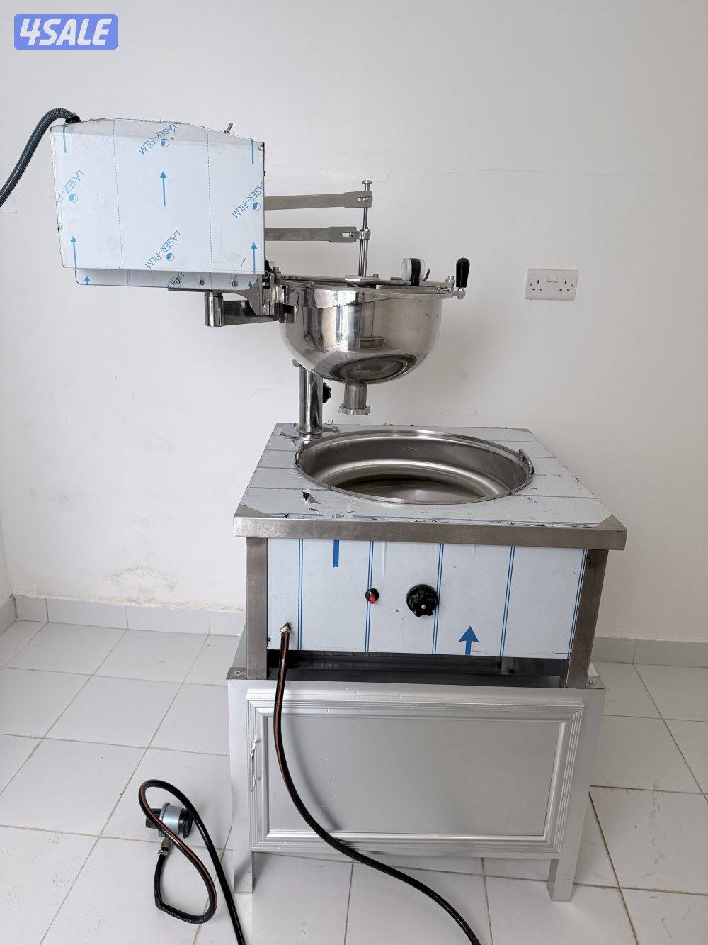 للبيع جهاز متكامل لصنع اللقيمات والدونات Ozvan لم يستعمل0