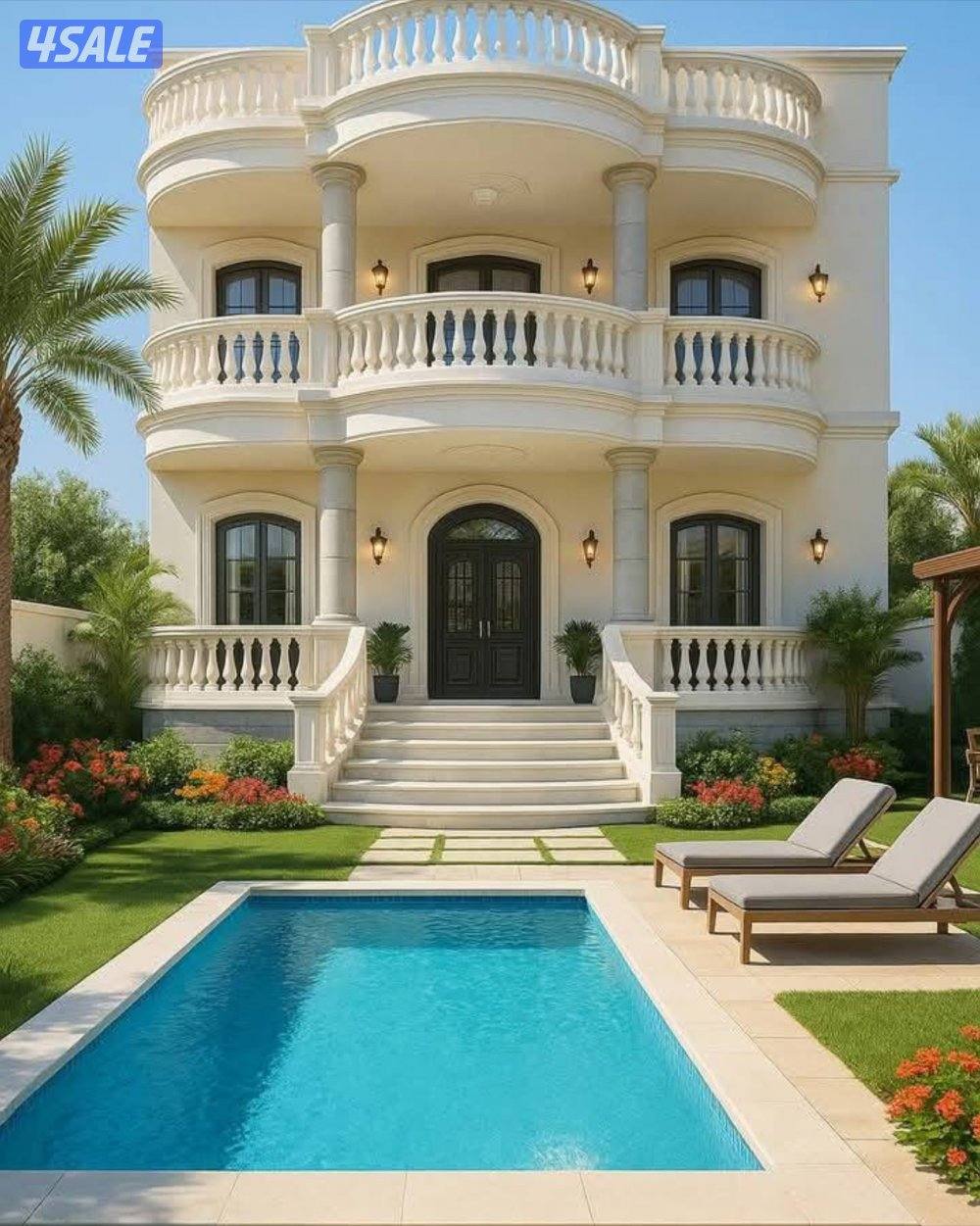 للايجار دور اول درج القصور 5 غرف مطبخ صاله3