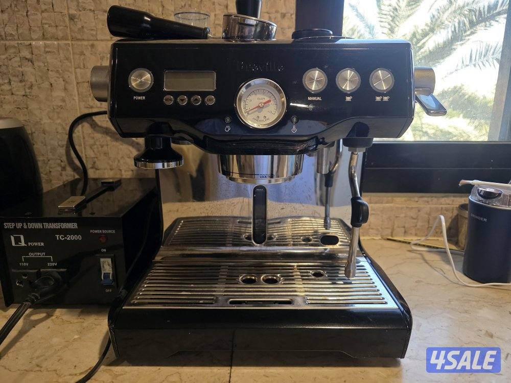 مكينة قهوة احترافية من breville0
