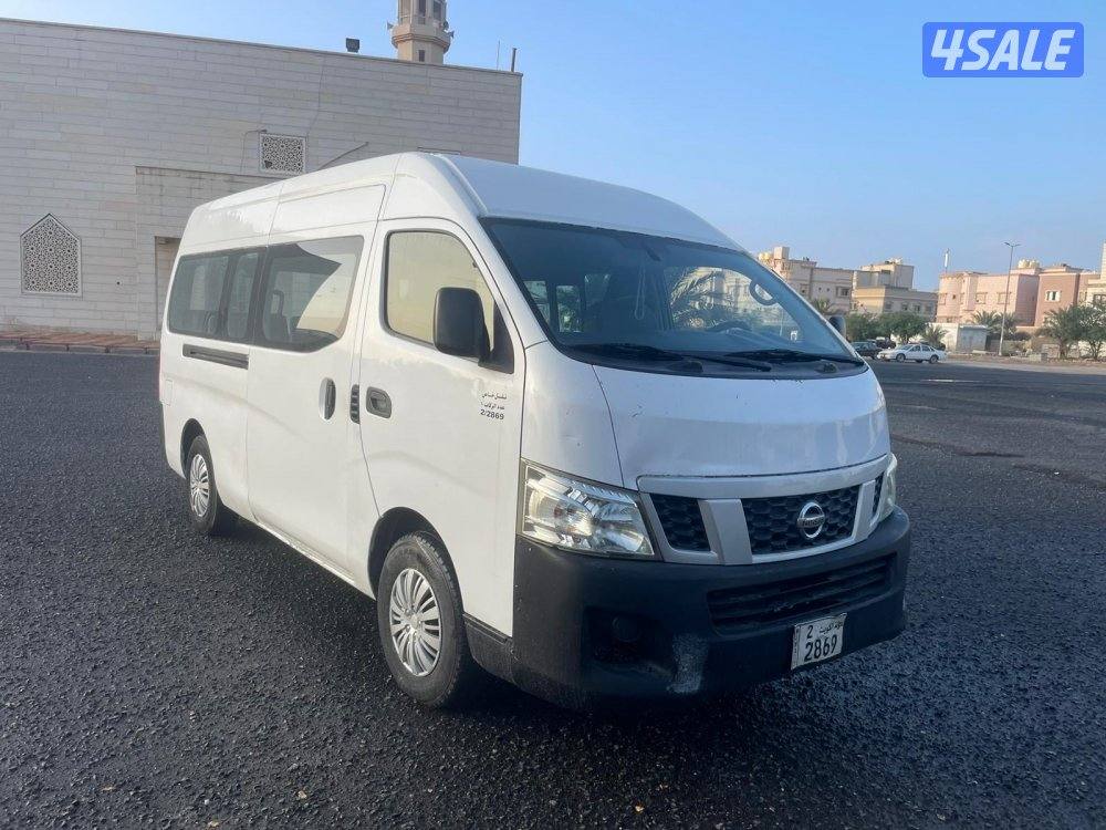 للبيع باص م 2014 نيسان ركّاب سقف عالي بحاله ممتازه2
