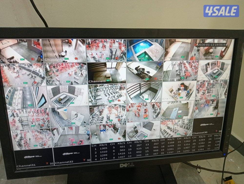 تركيب وصيانة جميع انواع كاميرات المراقبة0