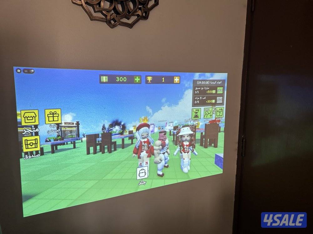 بروجكتر انبولا من انكر سمارت بطاريه ٤ ساعات7