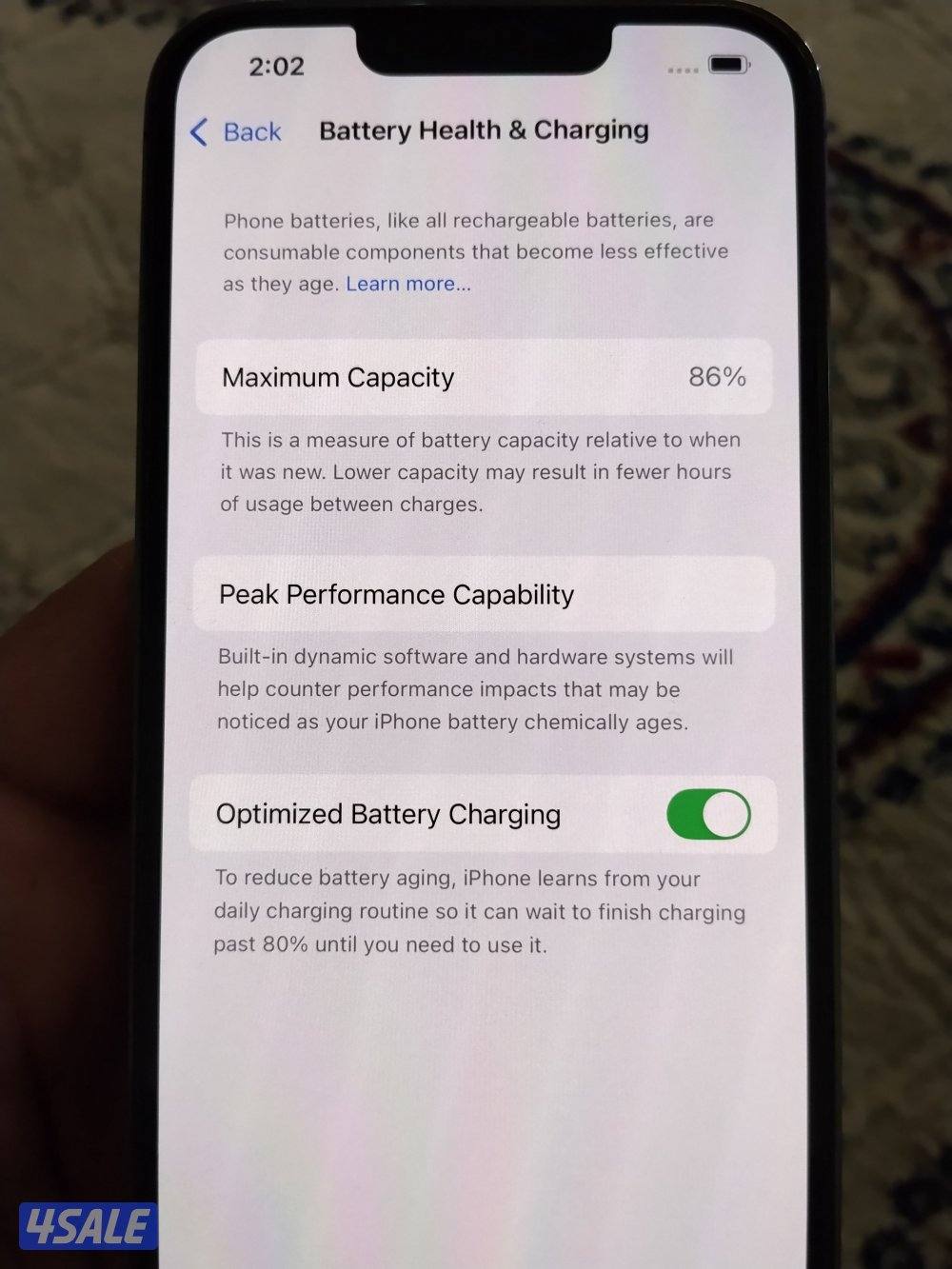 iPhone 13pro 128gb everything in this phone is original no changed prt1
