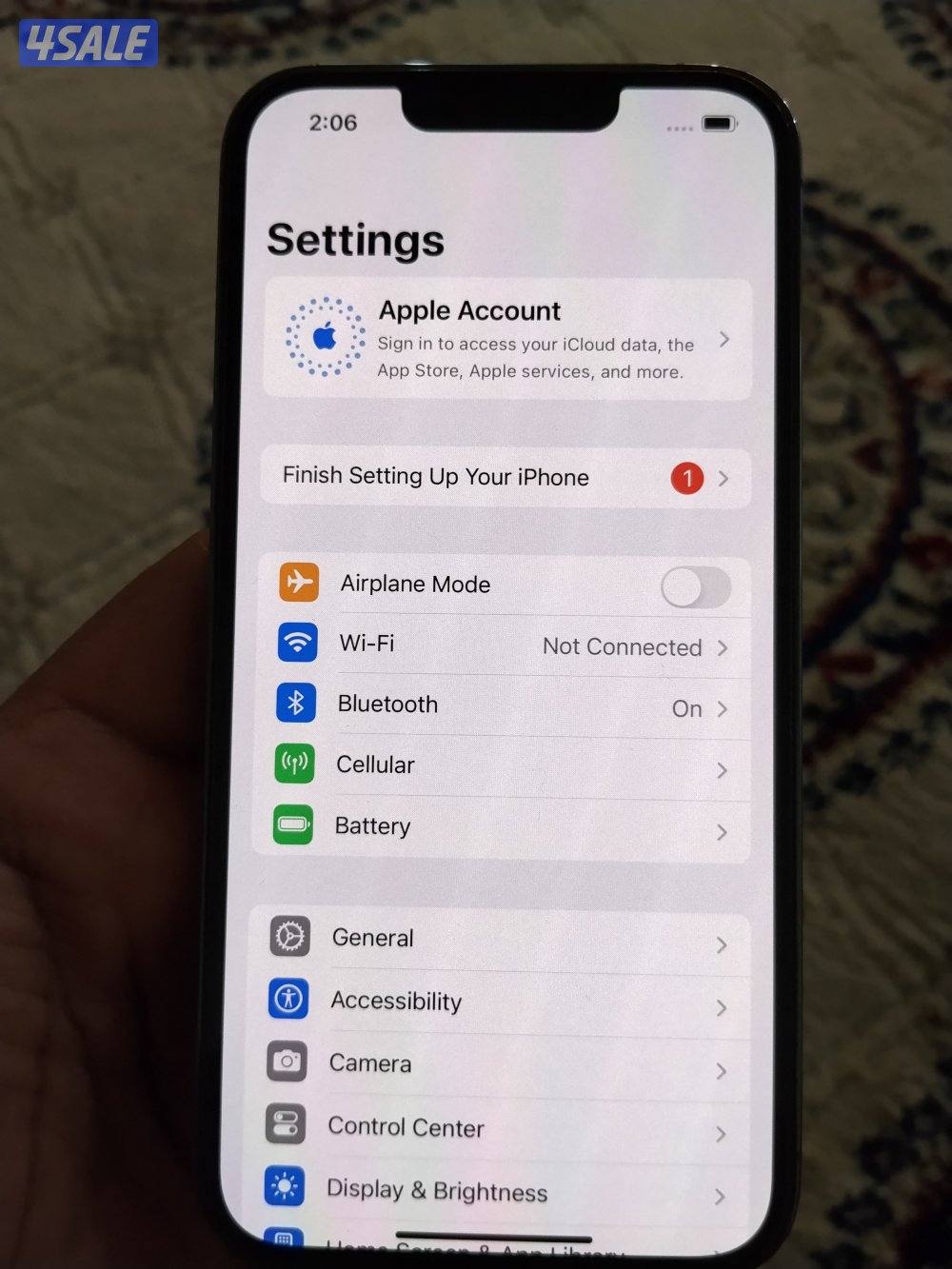 iPhone 13pro 128gb everything in this phone is original no changed prt2