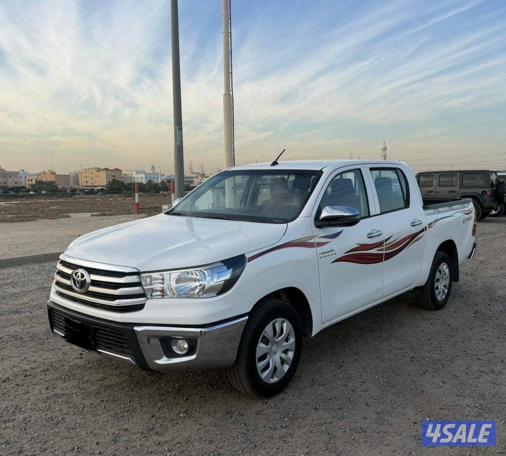 هايلكس 2020 جير تماتيك صبغ وكاله ماشي 140 الف0