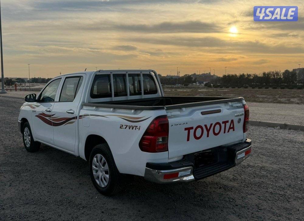 هايلكس 2020 جير تماتيك صبغ وكاله ماشي 140 الف4