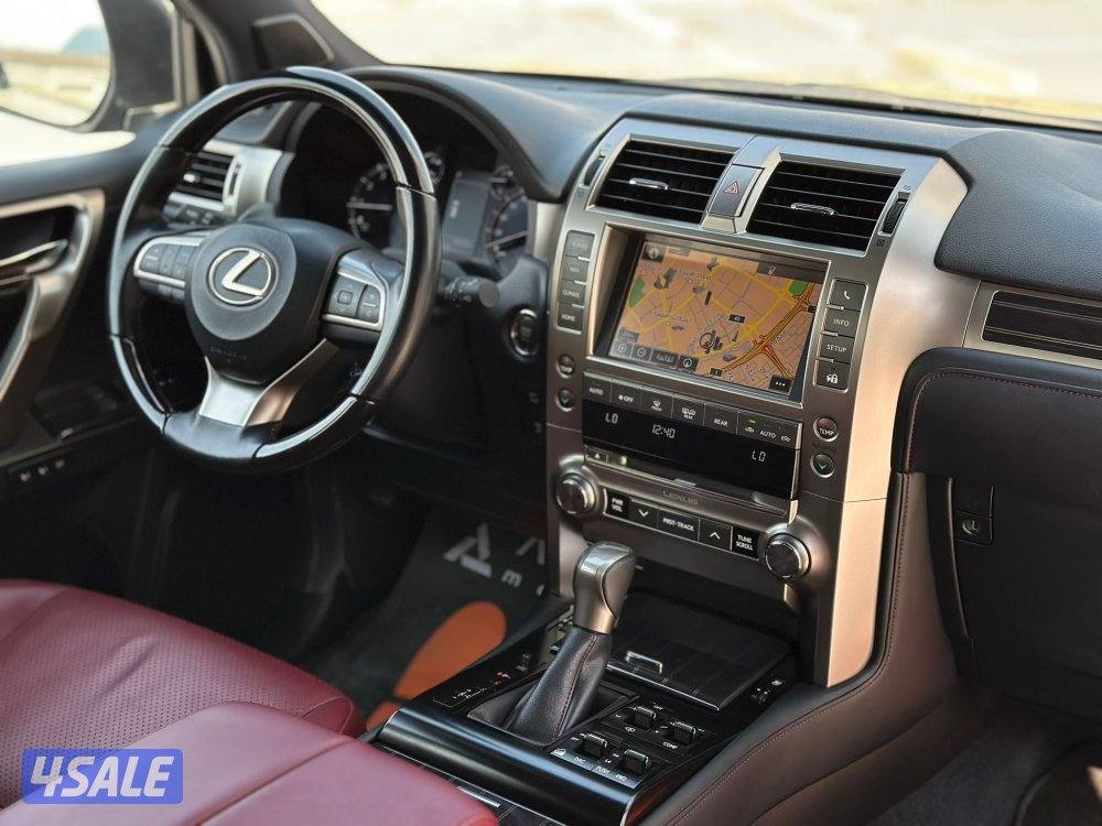 لكزسGX460موديل2021عداد14الف الساير سيرفس منتظم بحاله نادره تحت الكفاله5