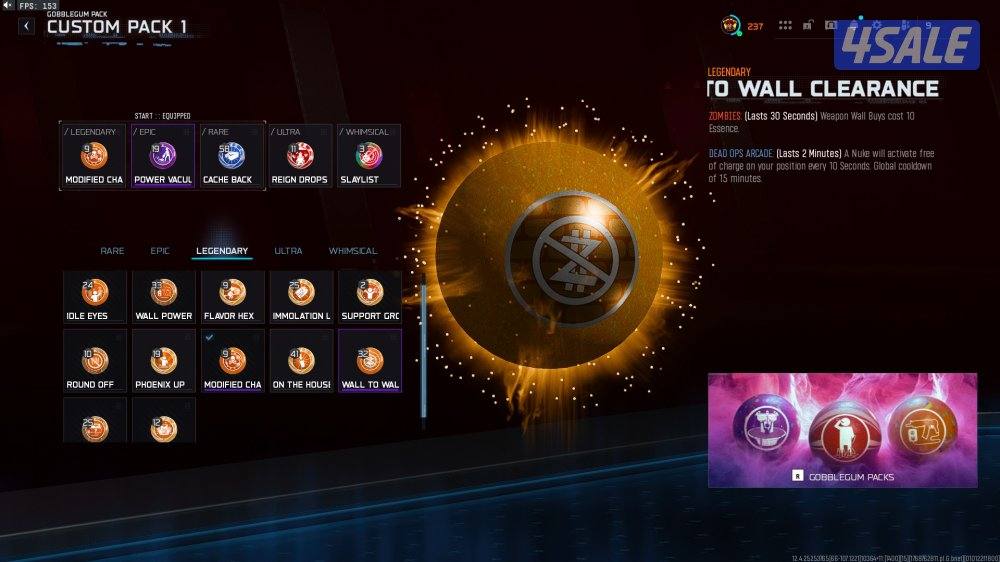 حساب بلاك اوبس 7 لفل ماستر 237 في الوان9