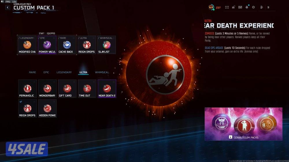 حساب بلاك اوبس 7 لفل ماستر 237 في الوان10