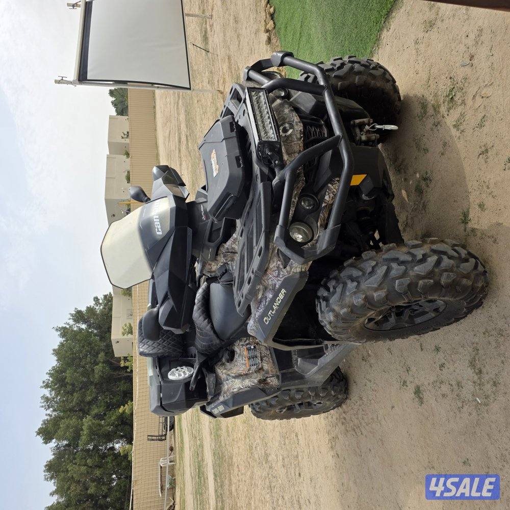 CAN AM OUTLANDER  800 xt مع العربانة0