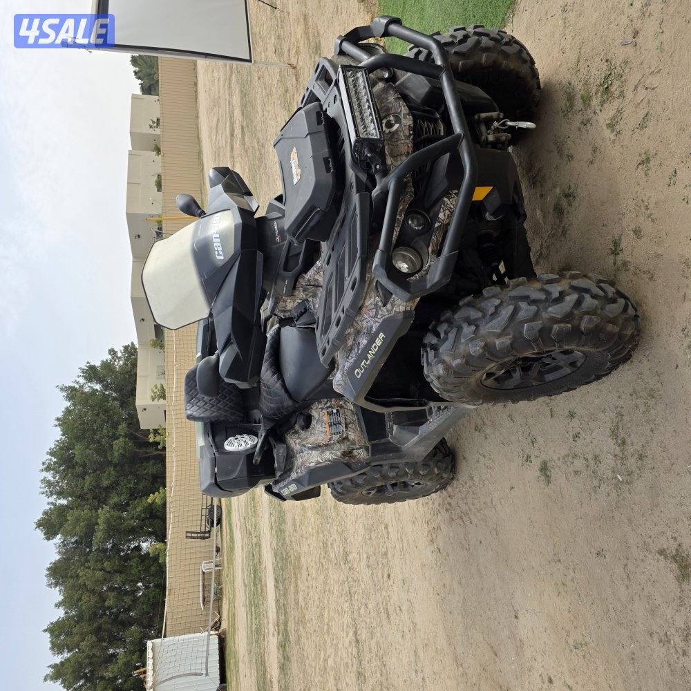 CAN AM OUTLANDER  800 xt مع العربانة1