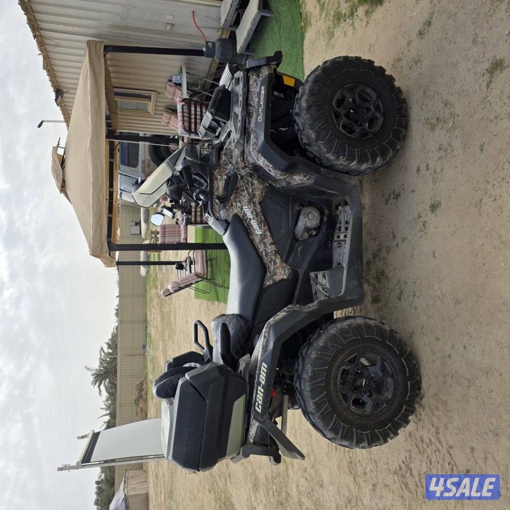 CAN AM OUTLANDER  800 xt مع العربانة2