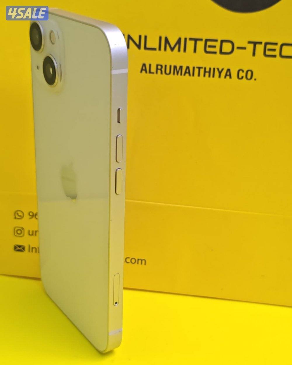 ايفون 13 – 128 جيجا – أبيض – البطارية 89% iPhone 13 128GB Starlight2