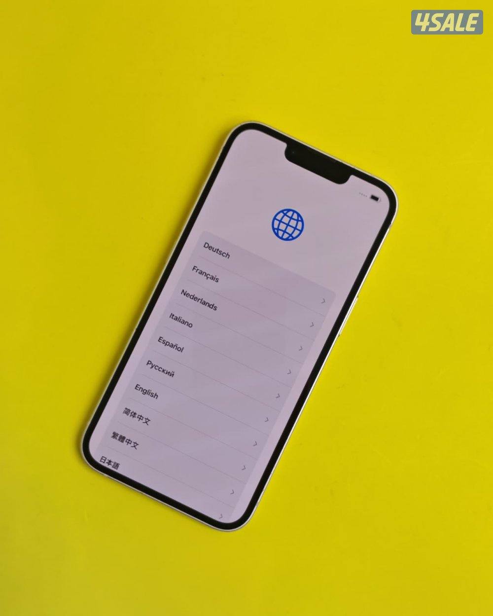 ايفون 13 – 128 جيجا – أبيض – البطارية 89% iPhone 13 128GB Starlight6