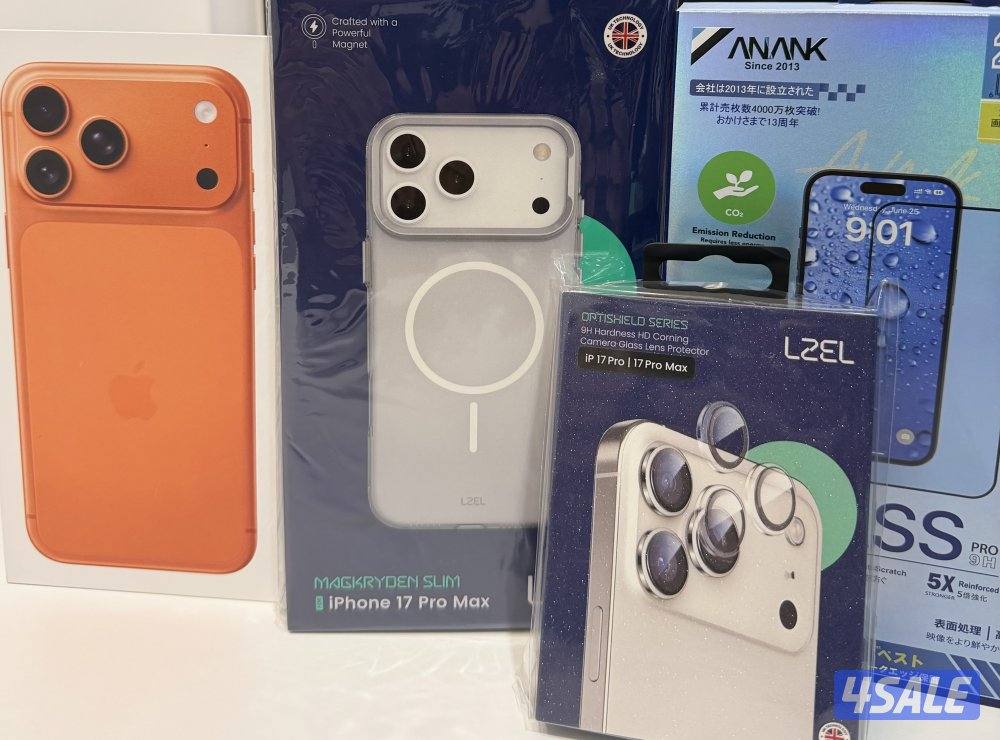 بيعه سريعه 17 برو ماكس جديد بكرتونه عربي 256 شامل الاغراض مده يومين2