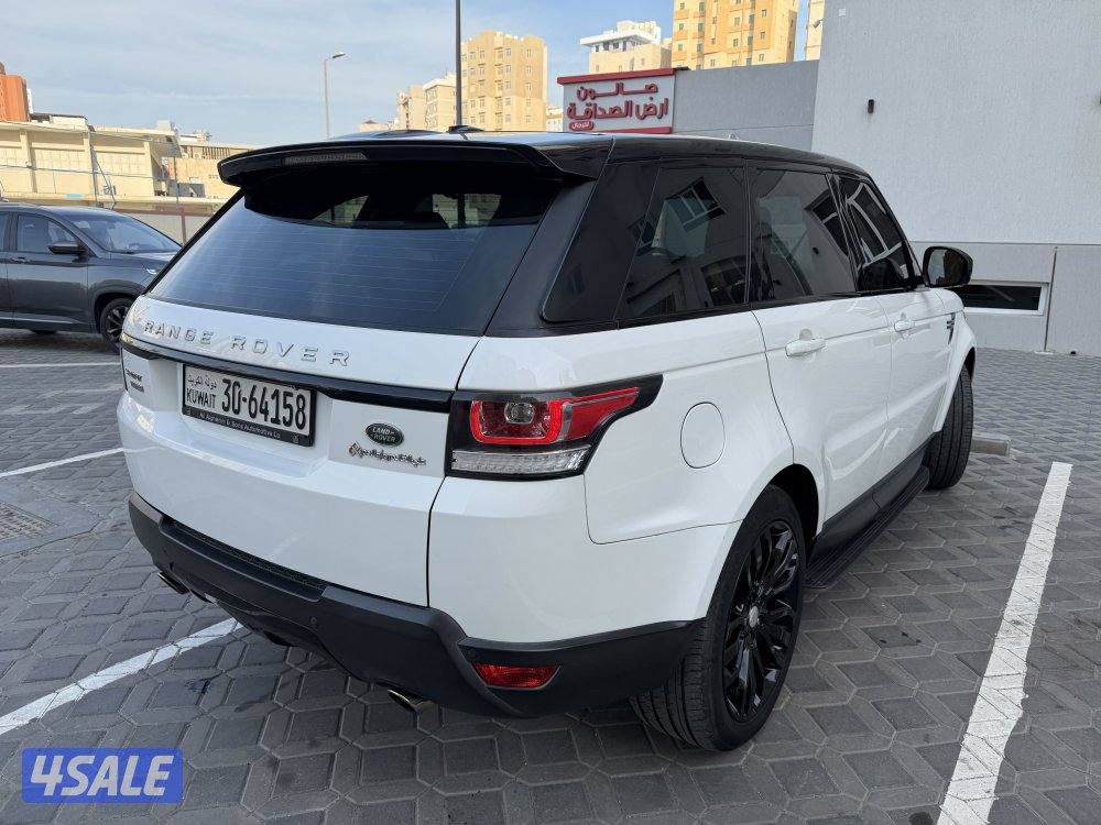 رنج سبورت 2015 ماشى 180الف 8 سلندر5