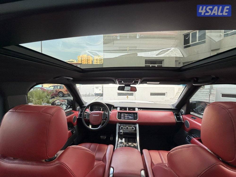 رنج سبورت 2015 ماشى 180الف 8 سلندر7