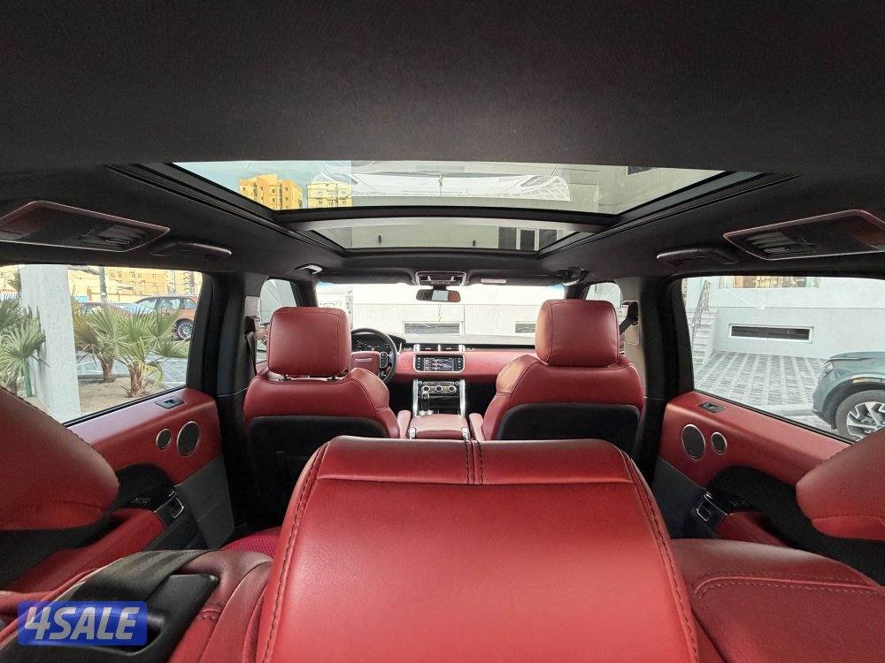 رنج سبورت 2015 ماشى 180الف 8 سلندر13