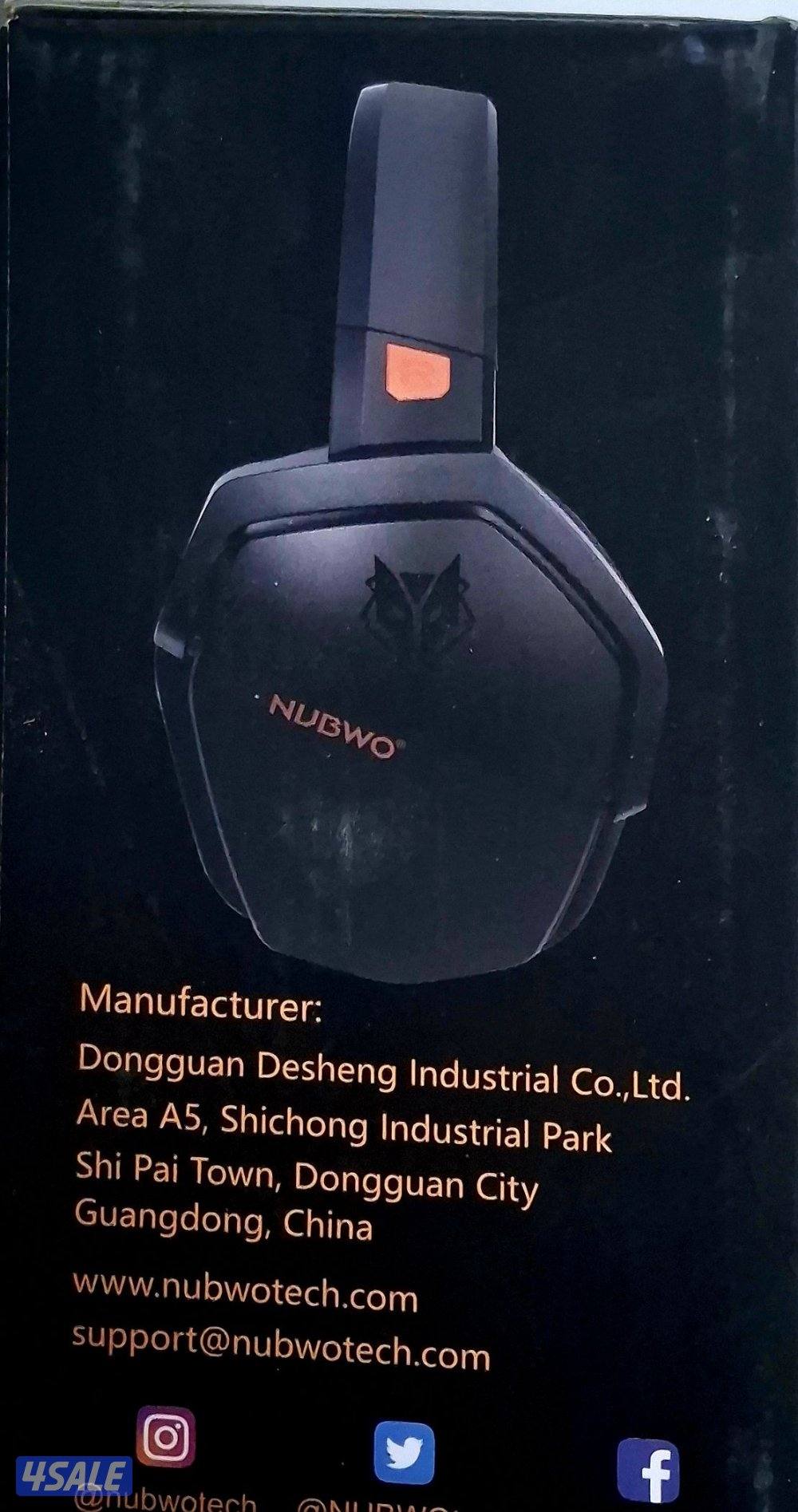 سماعة NUBWO للبيع2