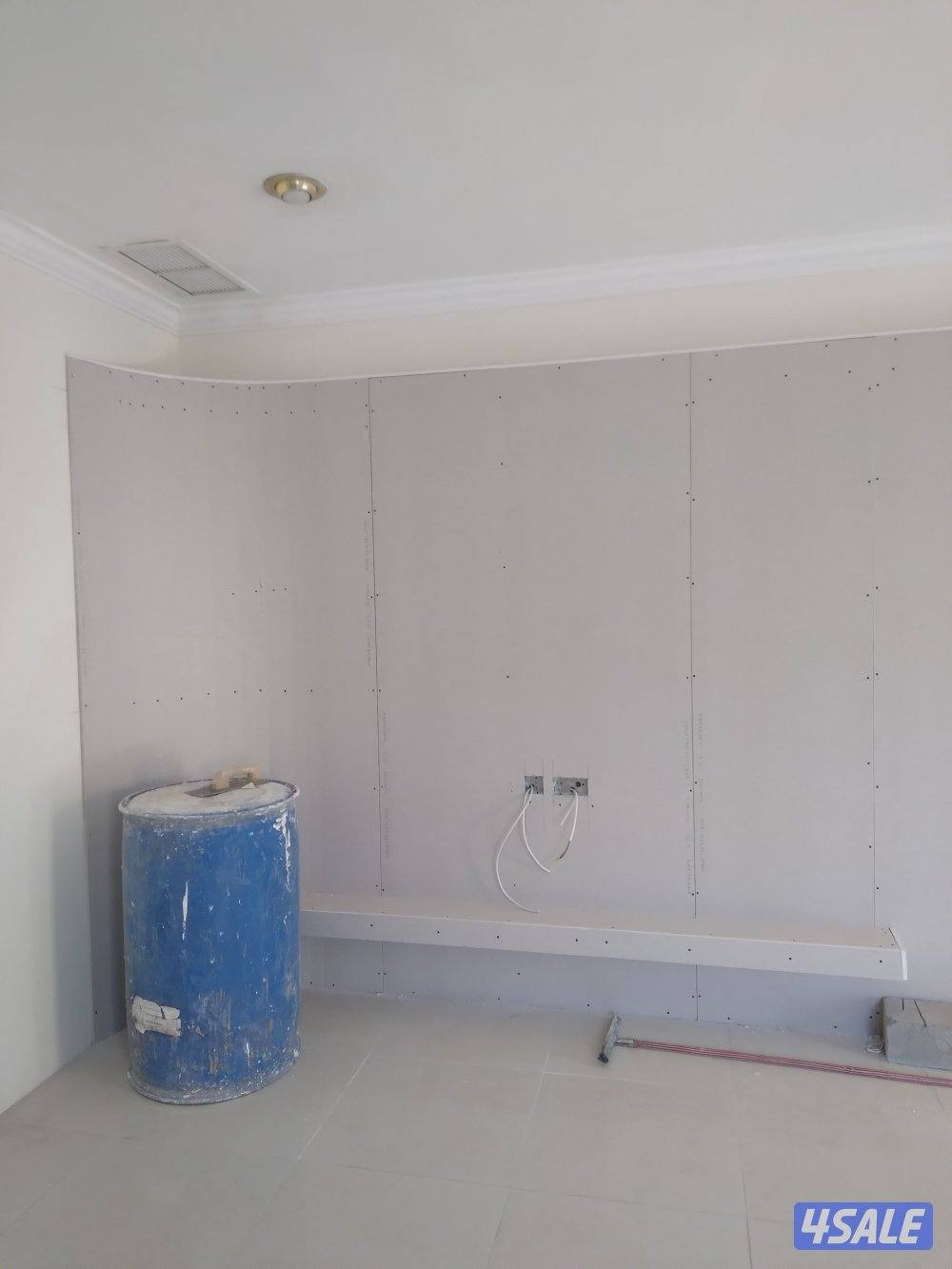 جبسم بورد امركي مخفي توفا سيمنت بورد باب خشب2