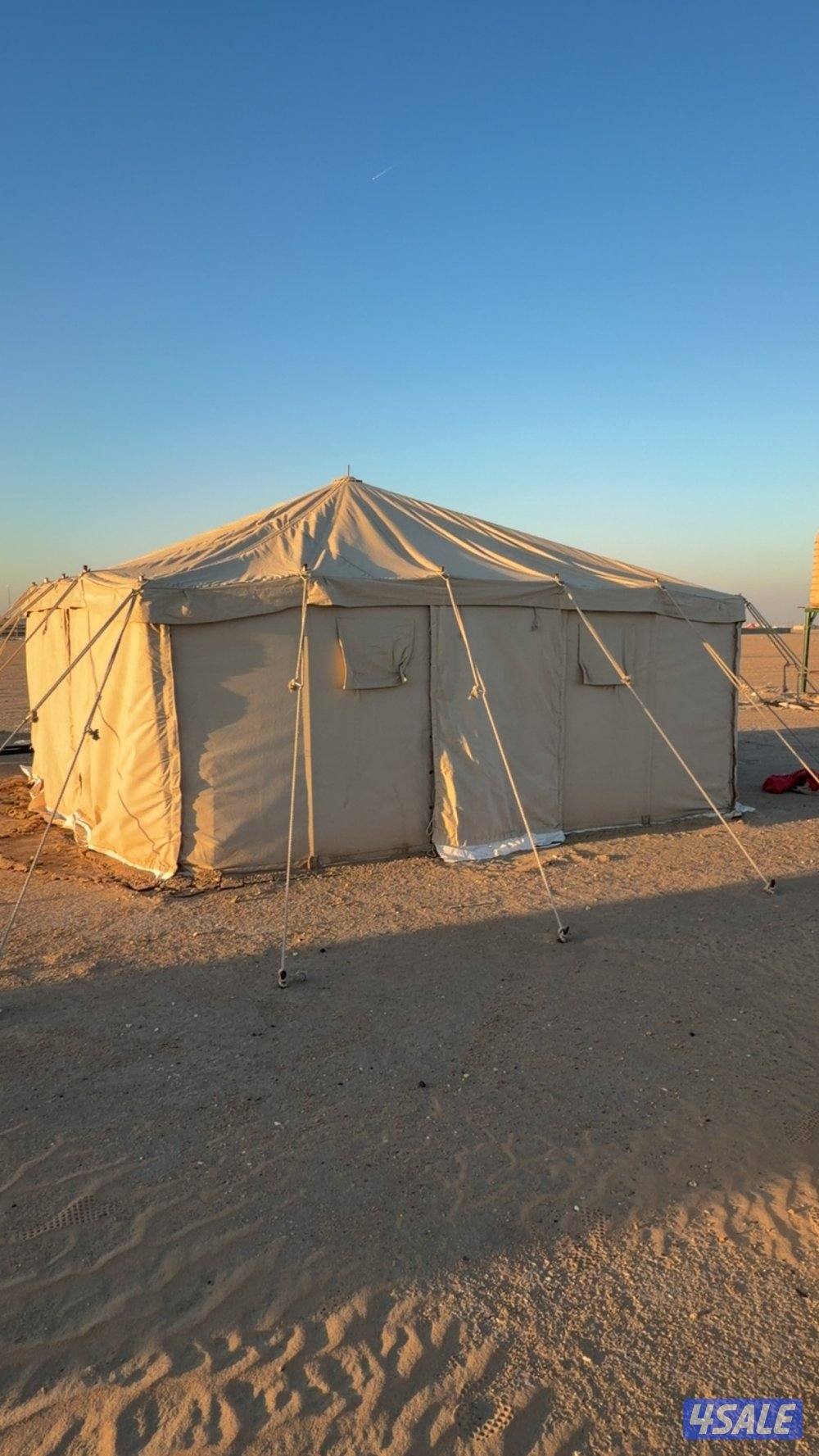 للبيع خيمه شعر ابيض عمودين  شرع  للبيع خيمه باكستانيه عمود واحد جملون1