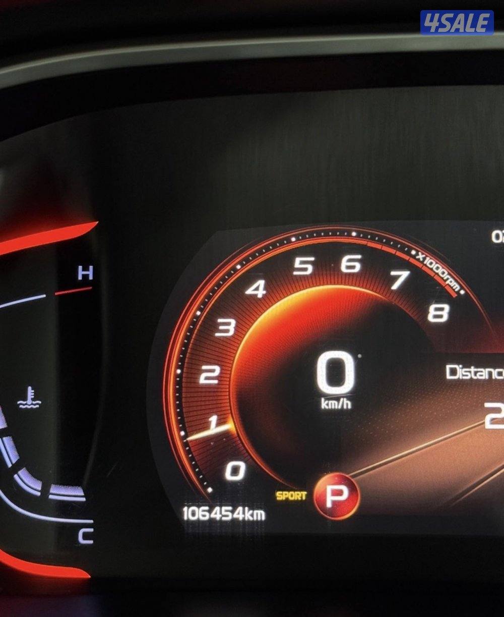 جيلي  كولراي 2021 كامل المواصفات بحالة ممتازه5